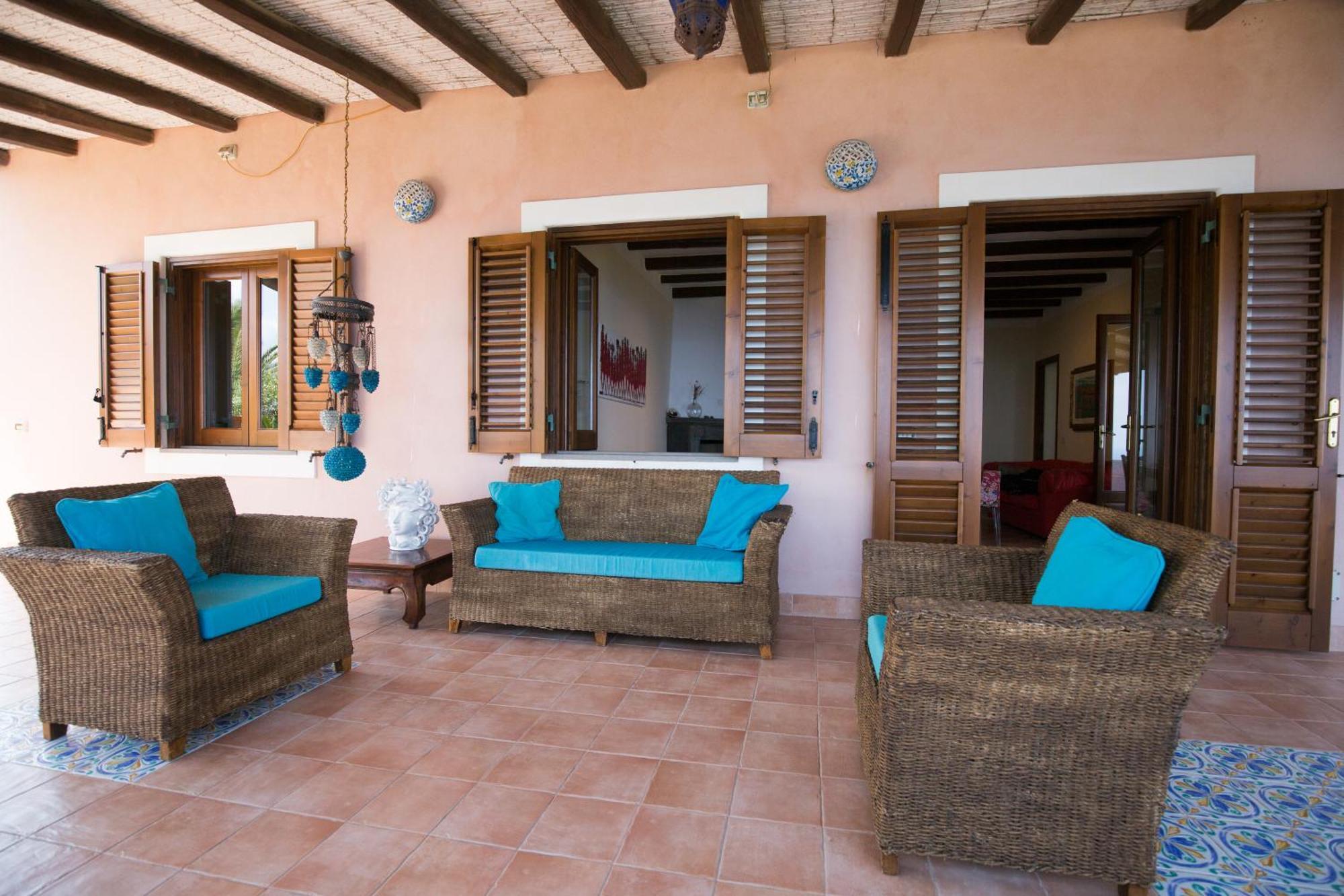 Sealight Villa Lipari - Vista E Piscina Екстериор снимка
