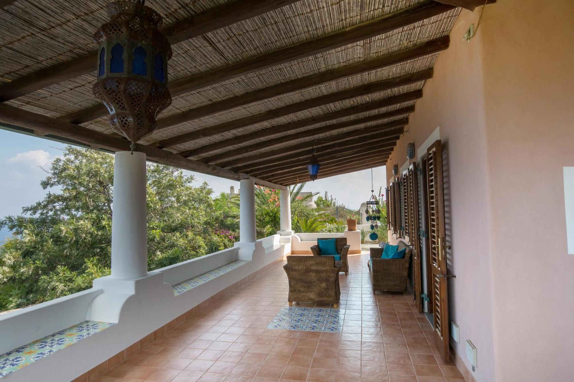 Sealight Villa Lipari - Vista E Piscina Екстериор снимка
